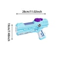 thumbnail image 2 of HAHUT Electric Water Gun, High Capacity Automatic Squirt Guns Toy for Summer Outdoor Beach Swimming Pool Party (Blue), 2 of 6