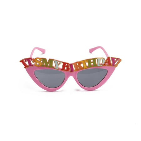 "Its My Birthday" Adult Fancy Birthday Party Glasses, Way to Celebrate!