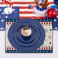 thumbnail image 5 of Dmlowu 4th of July Decorations Placemats Heat Proof Table Mats Memorial Day Decorations Non Slip Outdoor Placemats for Restaurants Dining Table Party Travel, 5 of 6