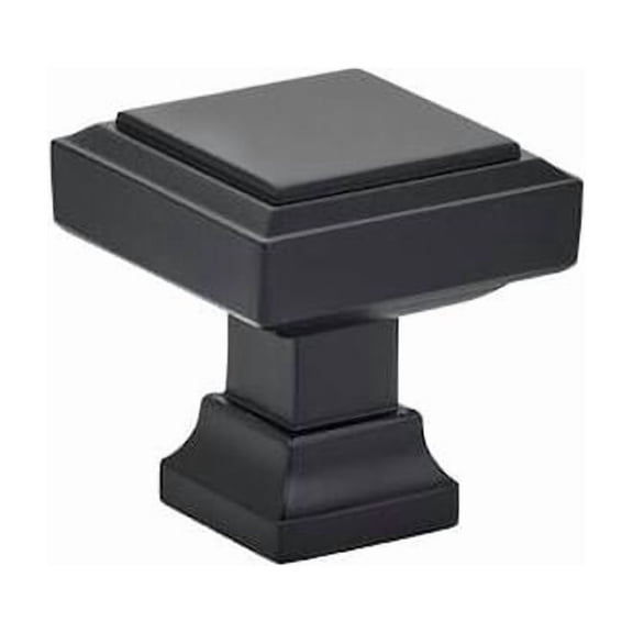 Emtek Flat Black Knobs 86295US19 86295US19