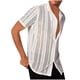 thumbnail image 3 of pstuiky Camisas de manga corta para hombre, Blusas y camisas de cuello redondo de manga corta informales de color liso para hombre camisetas de hombre xxl, 3 of 7