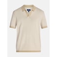 thumbnail image 5 of George Men's Knit Johnny Collar Polo Shirt, Sizes S-5XL, 5 of 5
