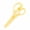 Yellow, variant on Linnome Pastel Color Safety Plastic Scissors for Office Use Blunt Tip Cutting Tool for Handcraft Art Class Paper Cutting Projects