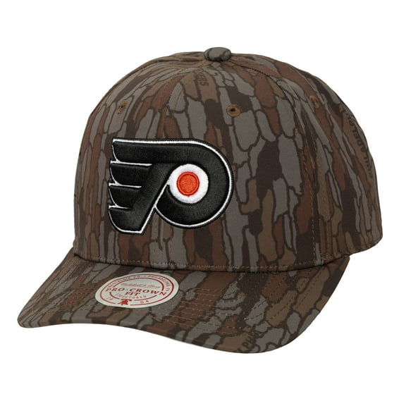 Men's Mitchell & Ness Camo Philadelphia Flyers Hidden Camo Pro Crown Adjustable Hat