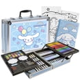thumbnail image 1 of Portafolio Premium de aluminio de 33 marcadores, 24 crayones , 24 tubos de pintura acrílica, 24 acuarelas, 28 colores, 4 pinceles, 2 lápices HB, 2 godetes, 2 gomas,1 bloc con 20 hojas y  1 sacapuntas, 1 of 7