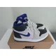 thumbnail image 4 of Ni - ke Air Jordan 1 Zoom Comfort 2 Grey Concord Purple Blue DV1305 040 Shoe Size 8, 4 of 5