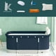 thumbnail image 2 of Soidarity Bañera de baño Confort Cojín Cojín de asiento Bañera de remojo para baño de flores Protección de la piel, 2 of 6