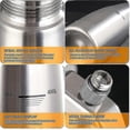 thumbnail image 3 of Professional 500ml Whipped Cream Dispenser with 3 Stainless Steel Chargers for Kitchen Baking Dessert, 3 of 4