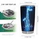 thumbnail image 2 of Taza de café Tumbler Oasisdream de 600 ml con estampado de saxofón, 2 of 6