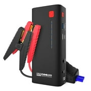 GOOLOO GE1200 1200Amp 18000mAh Peak Supersafe Car Jump Starter 12V Auto Battery Charger Pack for Up to 7.0L Gas or 5.5L Diesel Engine, Portable