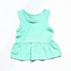thumbnail image 3 of Vestido de verano para niña con camiseta y falda elástica de cuello redondo en colores pastel. Bonita y clásica camiseta de algodón para niña., 3 of 4