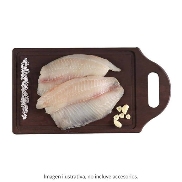 Filete de mojarra fresca por kg peso aprox por charola 500 g