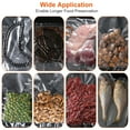 thumbnail image 5 of Moclever 2 Rolls Vacuum Sealer Bags, 7.67inx49ft BPA Free Safe Vacuum Bags for Fruit Vegetable Snack, Transparent, 5 of 14