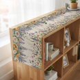 thumbnail image 6 of Table Runners 70 Inches Long Dress Scarves, Spring Floral Farmhouse Coffee/Dining/Kitchen Table Decor, Holiday Table Runner, Daisy Sunflowers Wisteria Hummingbird Beige 13x70 Inch, 6 of 9
