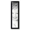 thumbnail image 2 of ArtToFrames 7" x 28" Satin Black Bull Nose Picture Frame, 7x28 inch Black Wood Poster Frame (WOM-1417), 2 of 7