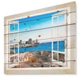 thumbnail image 1 of Design Art - Fenêtre Ouverte sur le Littoral Bleu, 1 of 5