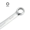 thumbnail image 3 of Unique Bargains Metric 8mm 12-Point Box Open End Combination Wrench Chrome Finish, Cr-V, 3 of 5