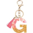 thumbnail image 1 of Letter Keychain,26 Letters A-Z Decorative Letter Keychain,Name Keychain for Women Girls Men Teenager Gift, 1 of 4