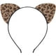thumbnail image 1 of wonima44 Leopard Ears Cat Ears Headband Cheetah Ears Headband(Brown, One Size), 1 of 1