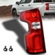 thumbnail image 1 of Conjunto de luces traseras Nakuuly Chevy Silverado 1500 2019-23 a la izquierda, 1 of 7