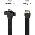 thumbnail image 2 of USB 3.1 Type C Front Panel Header Extension Cable 50 cm, USB 3.1 Type E to USB 3.1 Type C Cable,Gen 2 10 Gbps Cable, 2 of 5