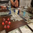 thumbnail image 3 of iju7gthy Bits Game Acrylic Beautiful 7 Piece Set Of Dice And Dungeon DND Two Color Dice Running Group Dice Set Game Dice Desktop rationB, 3 of 5