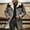 A Gray, variant on Timoontee Men's Sherpa Long Coats Fleece Lined Overcoat Casual Comfy Lapel Coats Winter Warm Coats Color Block Snap Outerwear with Zip Pockets Army Green M
