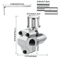 thumbnail image 2 of 10Pack BPV-31 Piercing Valve Line Tap Valve Kits Adjustable for Air Conditioners HVAC 1/4 Inch,5/16 Inch,3/8 Inch Tubing, 2 of 5