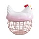 thumbnail image 2 of Cesta para huevos, cesta versátil para recoger huevos, adorno de escritorio, contenedor de verduras Rosa, 2 of 9