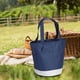 thumbnail image 1 of Bolsa De Lonchera, Bolsa De Contenedor De Alimentos De Gran Capacidad, Duradera Para Picnic De Viaje 28 X 20 X 24 Cm ANGGREK Azul marino, 1 of 8