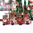 thumbnail image 3 of Royalbelle Cloth Christmas Stockings With Santa Claus Snowman Reindeer Pattern For Christmas Decorations, 3 of 9
