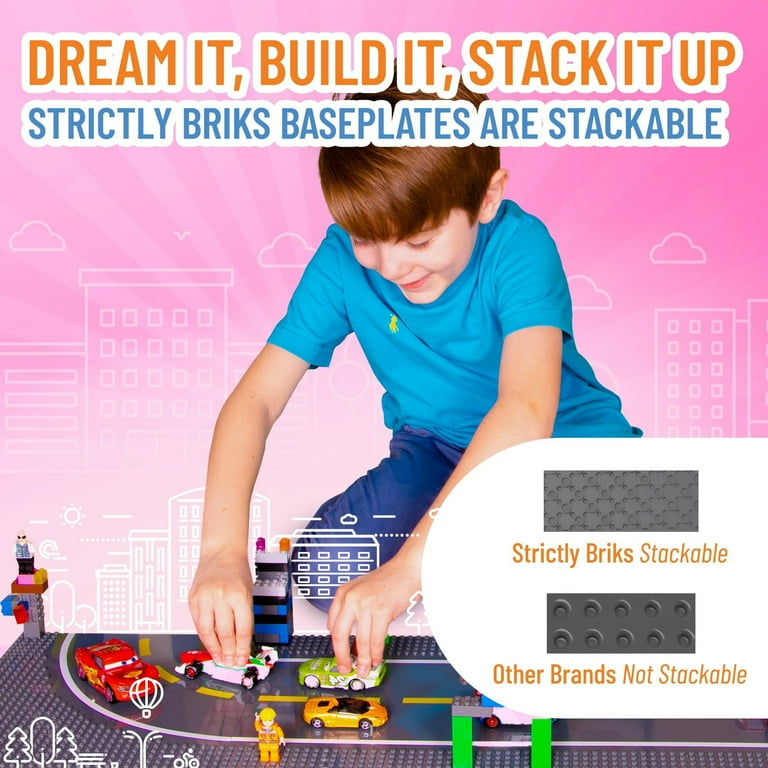 Strictly Bricks 32 x 32 transparante basisplaat Strictly Bricks 32 x 32 transparante basisplaat