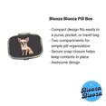 thumbnail image 2 of Chihuahua Dog Sitting Small Travel Handbag Pill Box Case, 2 of 6
