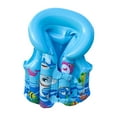 thumbnail image 1 of Kids Inflatable Swim Vest Adjustable Buoyancy for Kayak Boating Water Sports, 1 of 7