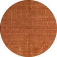 thumbnail image 1 of Ahgly Company Indoor Round Abstract Red Abstract Area Rugs, 4' Round, 1 of 6