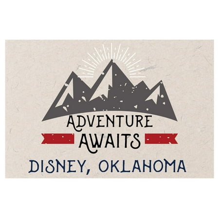 

Disney Oklahoma Souvenir 2x3 Inch Fridge Magnet Adventure Awaits Design