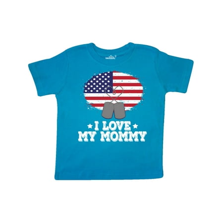 

Inktastic Military I Love My Mommy Gift Toddler Boy or Toddler Girl T-Shirt