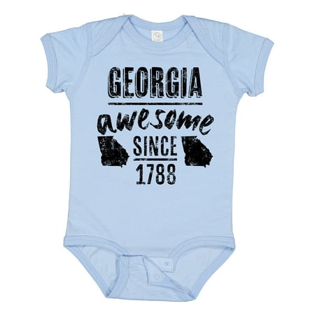 

Inktastic Georgia Awesome Since 1788 Gift Baby Boy or Baby Girl Bodysuit