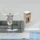 thumbnail image 2 of Escultura de cabeza de toro tribal para colgar en la pared, rectangular, multiusos, para cubrir cajas de pañuelos, ideal para decoración de oficinas,, 2 of 8