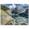 thumbnail image 1 of Picture-Tiles.com: Mountains Ceramic Tile Wall Mural WAL500862-43S. 17"W x 12.75"H using (12) 4.25" x 4.25" Ceramic Tiles-Satin Finish, 1 of 3