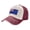 Dark Red, variant on Men Women Flag Of New Zealand Baseball Cap Golf Dad Hat Adjustable Low Profile Cotton Hat