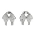 thumbnail image 4 of Abrazaderas para cables perfecl acero inoxidable M4 2 Piezas, 4 of 5