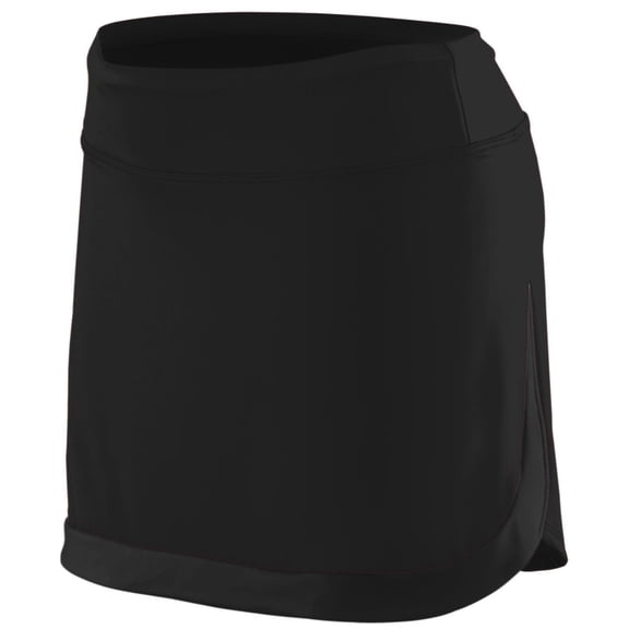 Augusta Sportswear 2411 Casual Teen Skort Skort Female Black/Black L