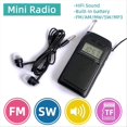 thumbnail image 2 of Portable Radio Pocket FM AM SW MW MP3 Player Stereo Digital Receiver, 2 of 5