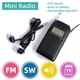 thumbnail image 2 of Portable Radio Pocket FM AM SW MW MP3 Player Stereo Digital Receiver, 2 of 5