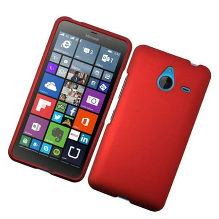 Insten Hard Case For Microsoft Lumia 640 XL - Red