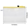 thumbnail image 3 of Aspire 32 PCS Mesh Zipper Transparent A6 and A4 Size Assorted Color Travel Bags for Office Supplies, 3 of 8