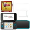 New Nintendo 2DSXL with Zelda Ocarina of Time and Screen Protector