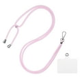 thumbnail image 1 of Unique Bargains Phone Lanyard with Transparent Patch, Pink & Purple, 1 Count, 1 of 5