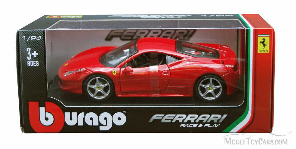 Ferrari Italia, Red - Bburago 26003 - 1/24 scale Diecast Toy Car